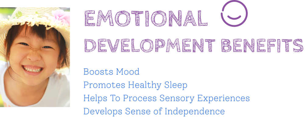 Emotional development benefits